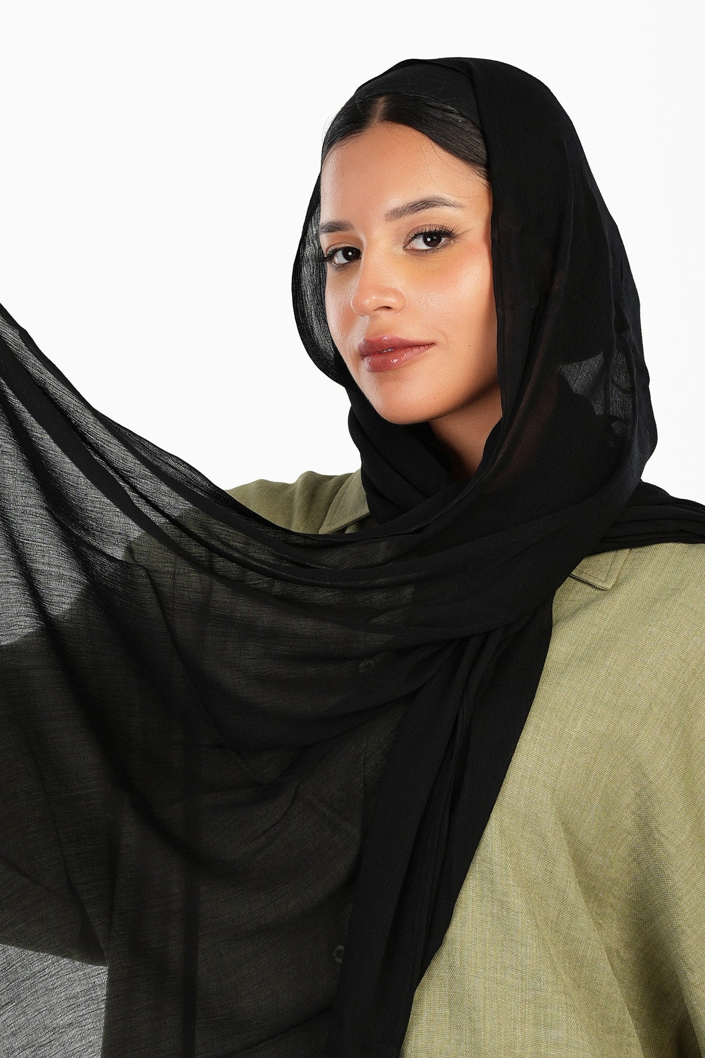 Cozy Crinkle Cotton Scarf