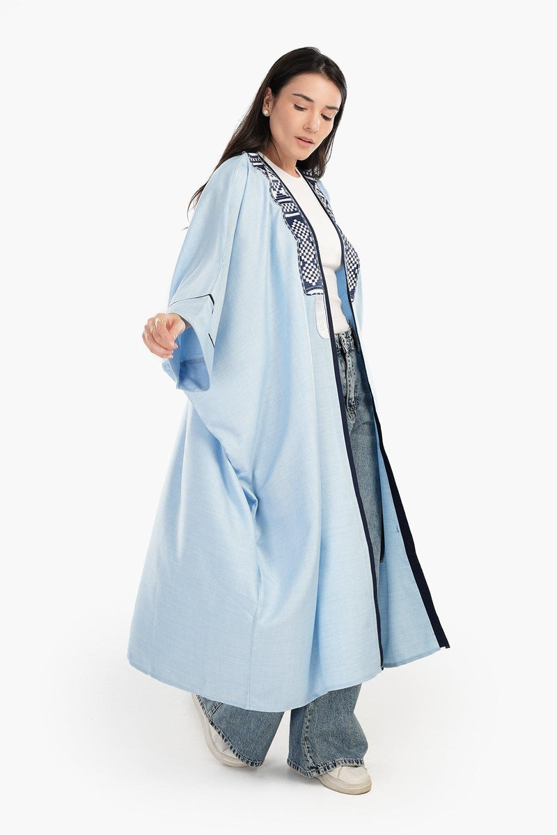 Light Blue One Size Kimono