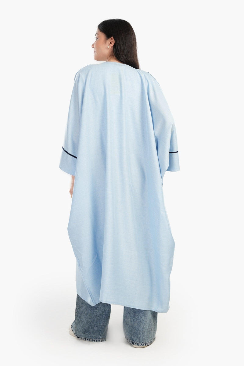 Light Blue One Size Kimono