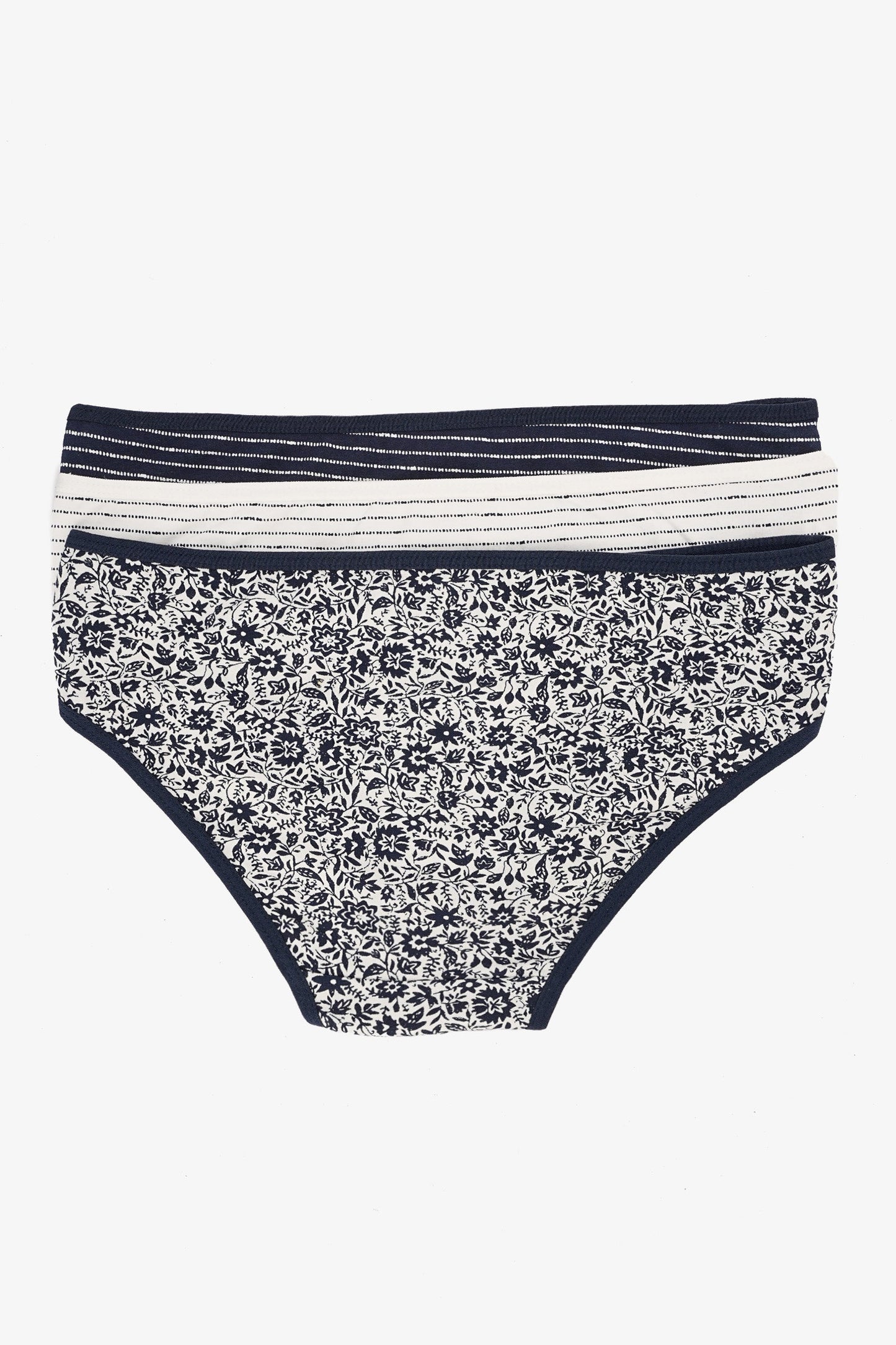 Pack of 3 Colored Bikini Panties