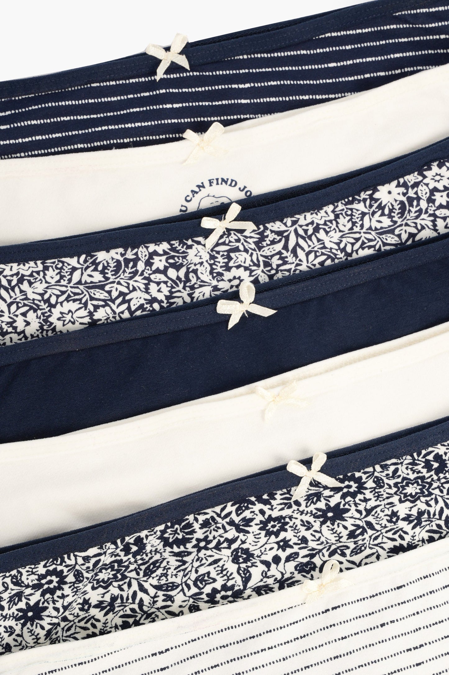 Pack of 7 Colored Brief Panties