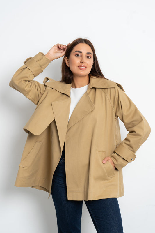 Trench Gaberdine Jacket
