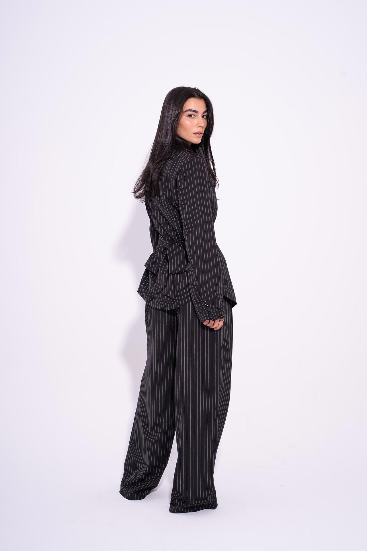 Poplin Colorful Button Shirt – White