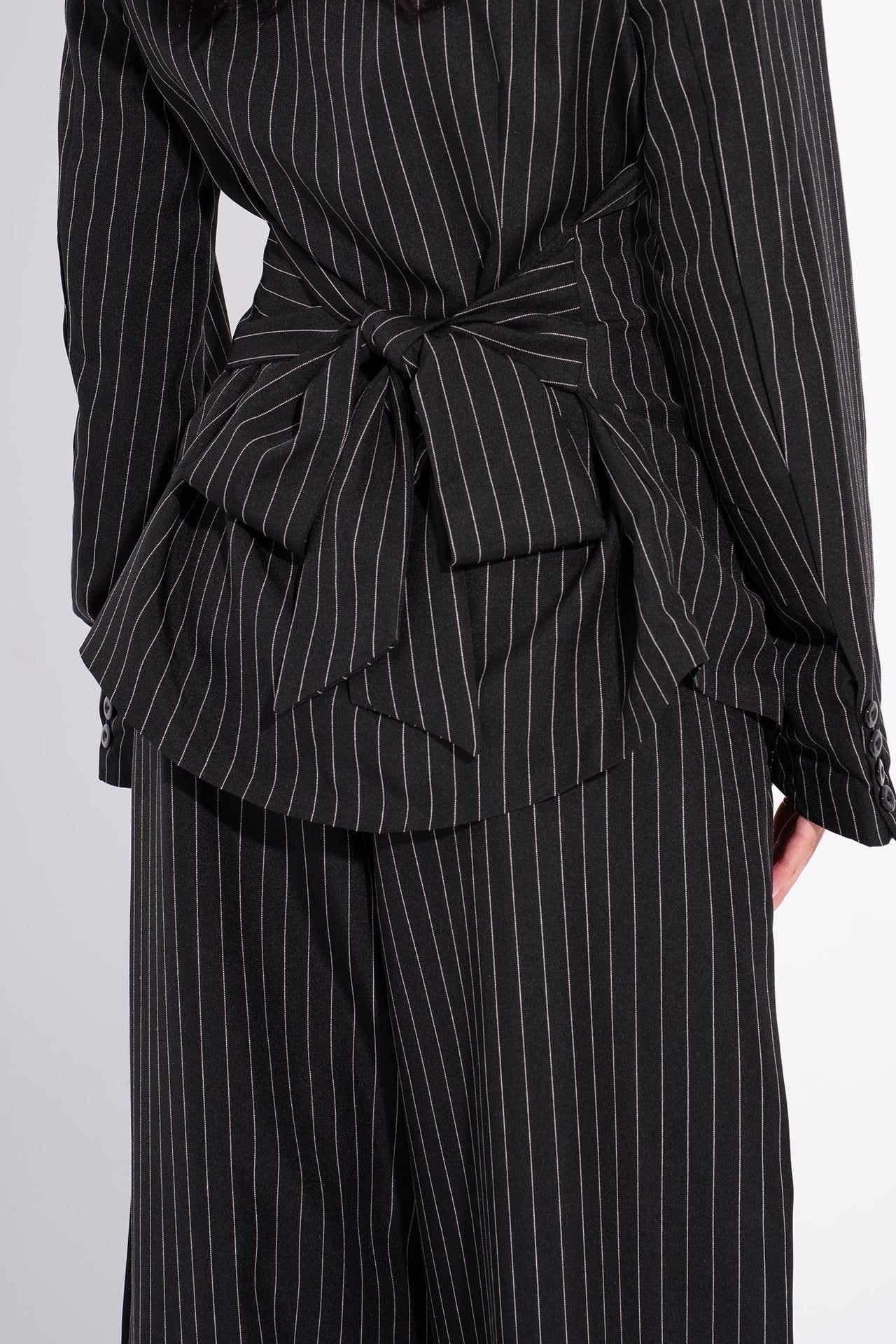 Poplin Colorful Button Shirt – White