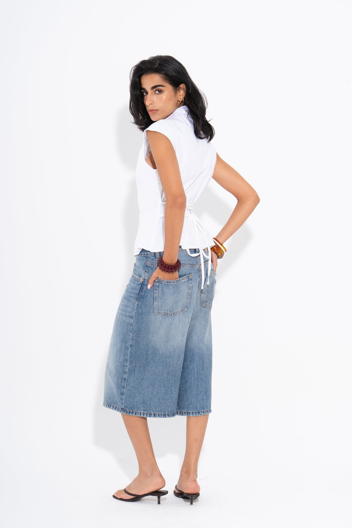 Poplin Solid Shirt - White