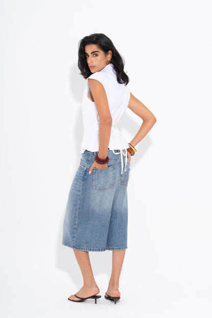 Poplin Solid Shirt - White