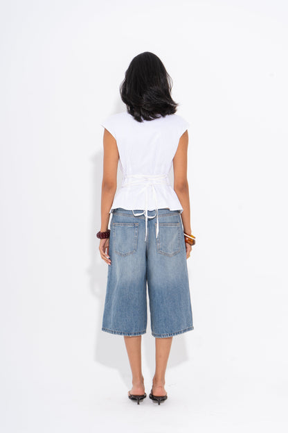 Poplin Solid Shirt - White