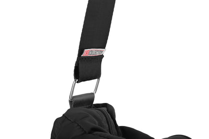 Large Capacity Waterproof Soft Quilted Shoulder Bag - Black