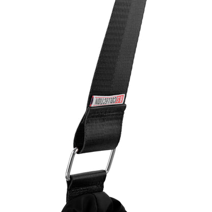 Large Capacity Waterproof Soft Quilted Shoulder Bag - Black.