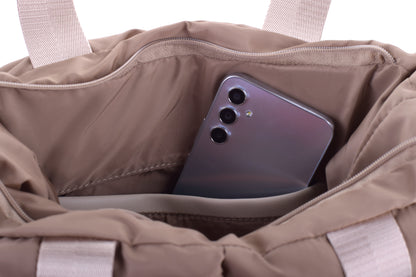 Large Capacity Waterproof Soft Quilted Shoulder Bag