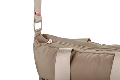 Waterproof M-Pillow Tote Bag - Beige