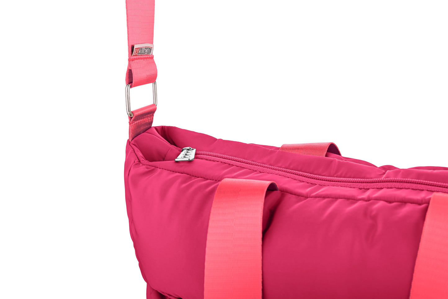 Waterproof M-Pillow Tote Bag - Hot Pink