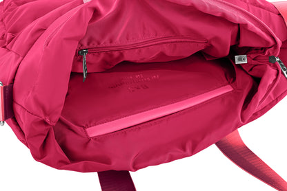 Waterproof M-Pillow Tote Bag - Hot Pink