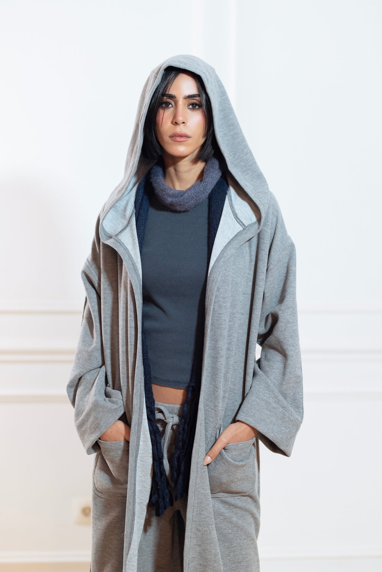 Cashmere Lounge Set - Grey