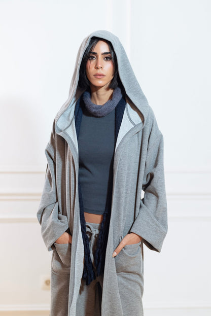 Cashmere Lounge Set - Grey