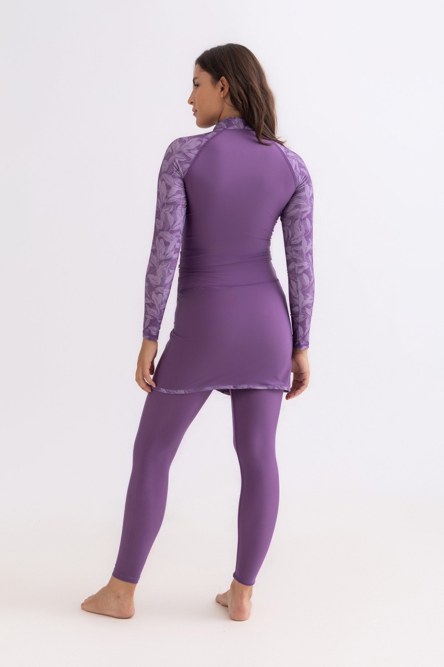 Lycra Feel Free Swimsuit - Purple