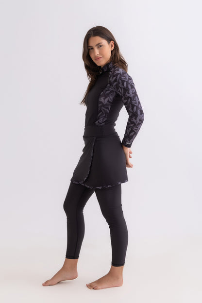 Lycra Feel Free Swimsuit - Black