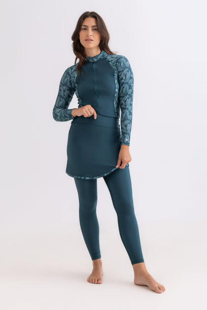 Lycra Feel Free Swimsuit - Green