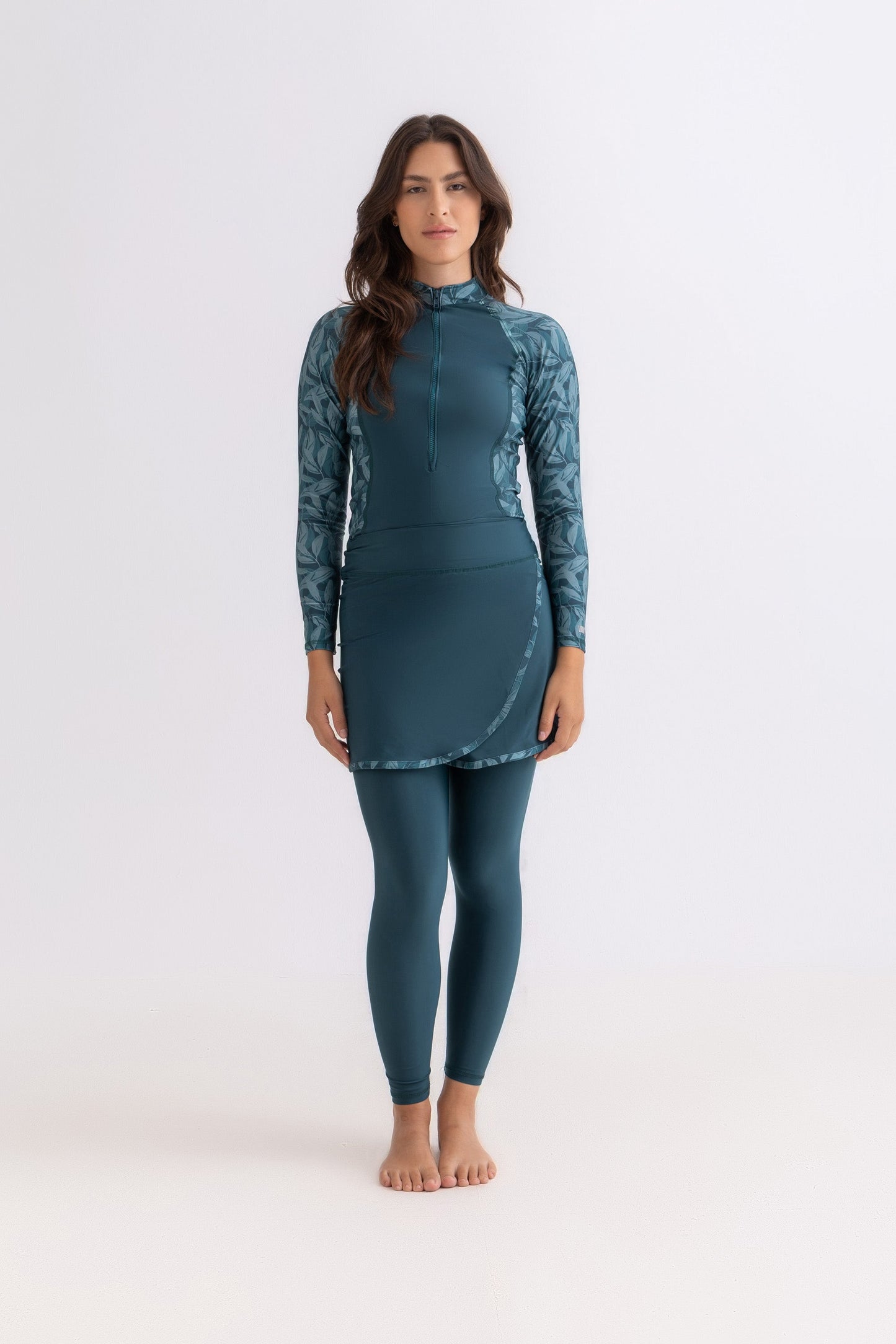 Lycra Feel Free Swimsuit - Green