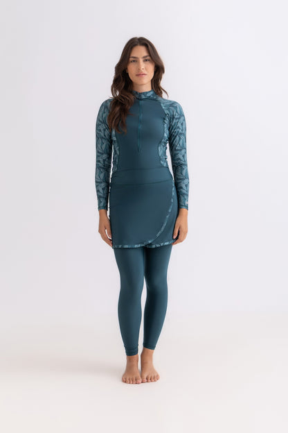 Lycra Feel Free Swimsuit - Green