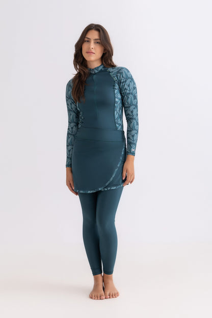 Lycra Feel Free Swimsuit - Green