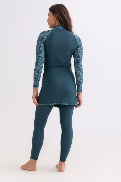 Lycra Feel Free Swimsuit - Green