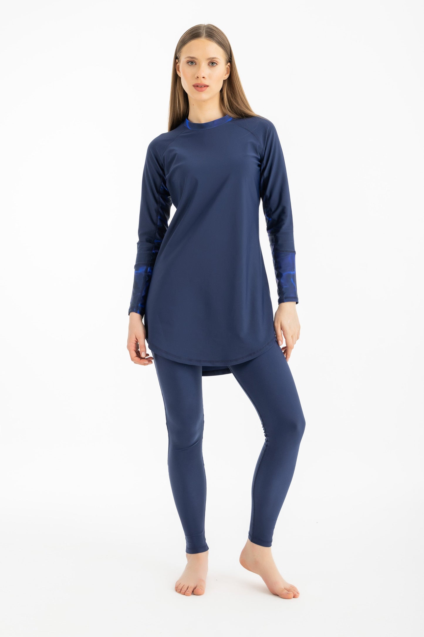 Lycra Ocean Sense Swimsuit - Midnight Blue