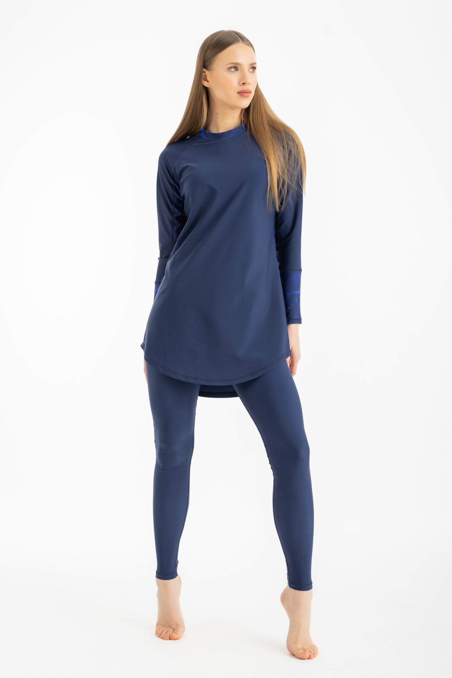 Lycra Ocean Sense Swimsuit - Midnight Blue