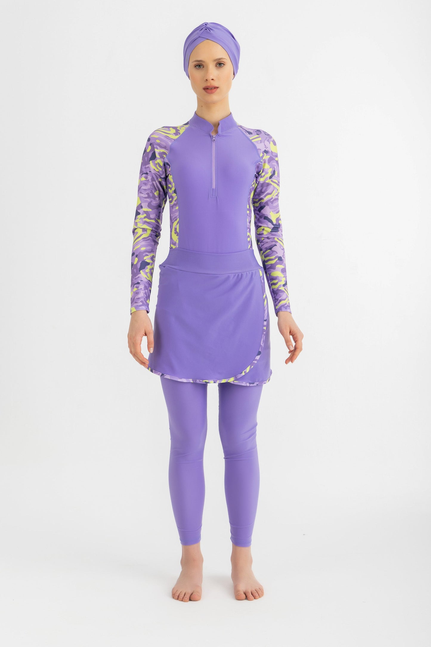 Lycra Feel Free Swimsuit - Multicolor