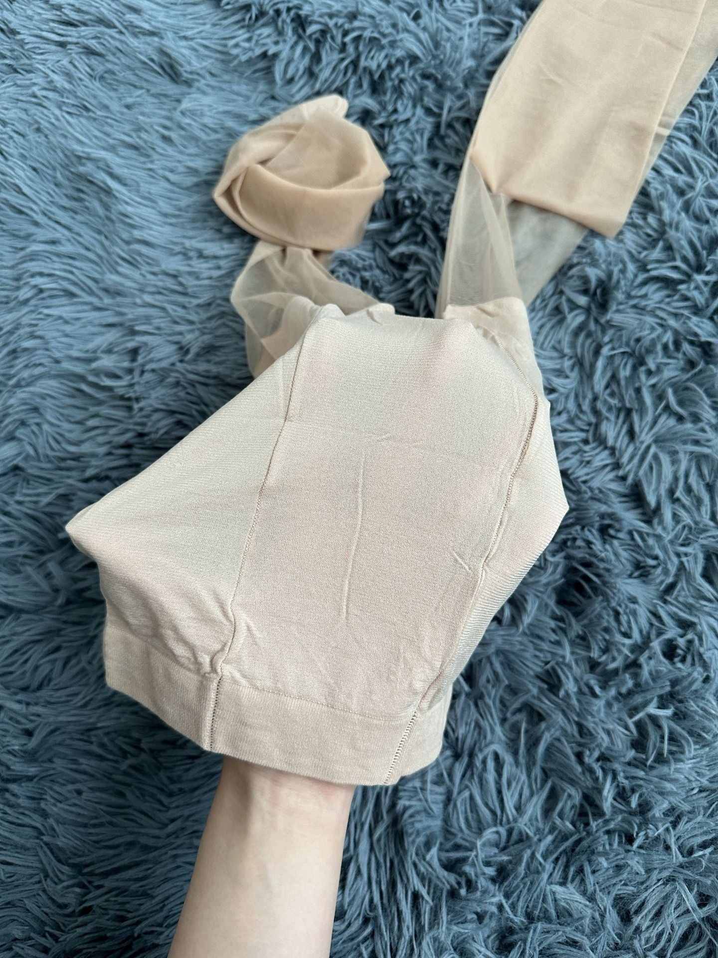 Transparent Long Beige Colone