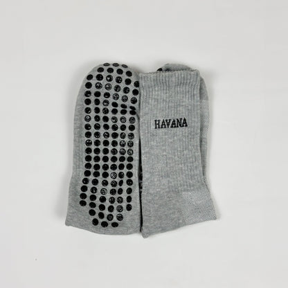 Silicon Grey Havana Socks