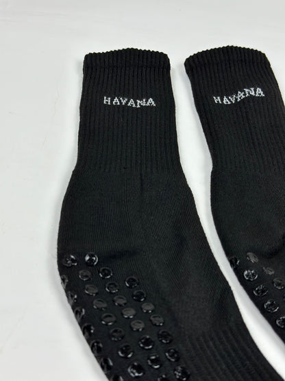 Silicon Black Havana Socks