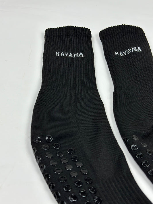 Silicon Black Havana Socks