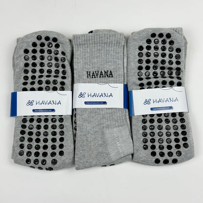 Silicon gray 3 pack Havana Socks