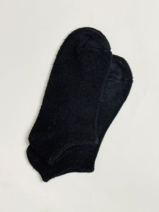 Black Wool Socks