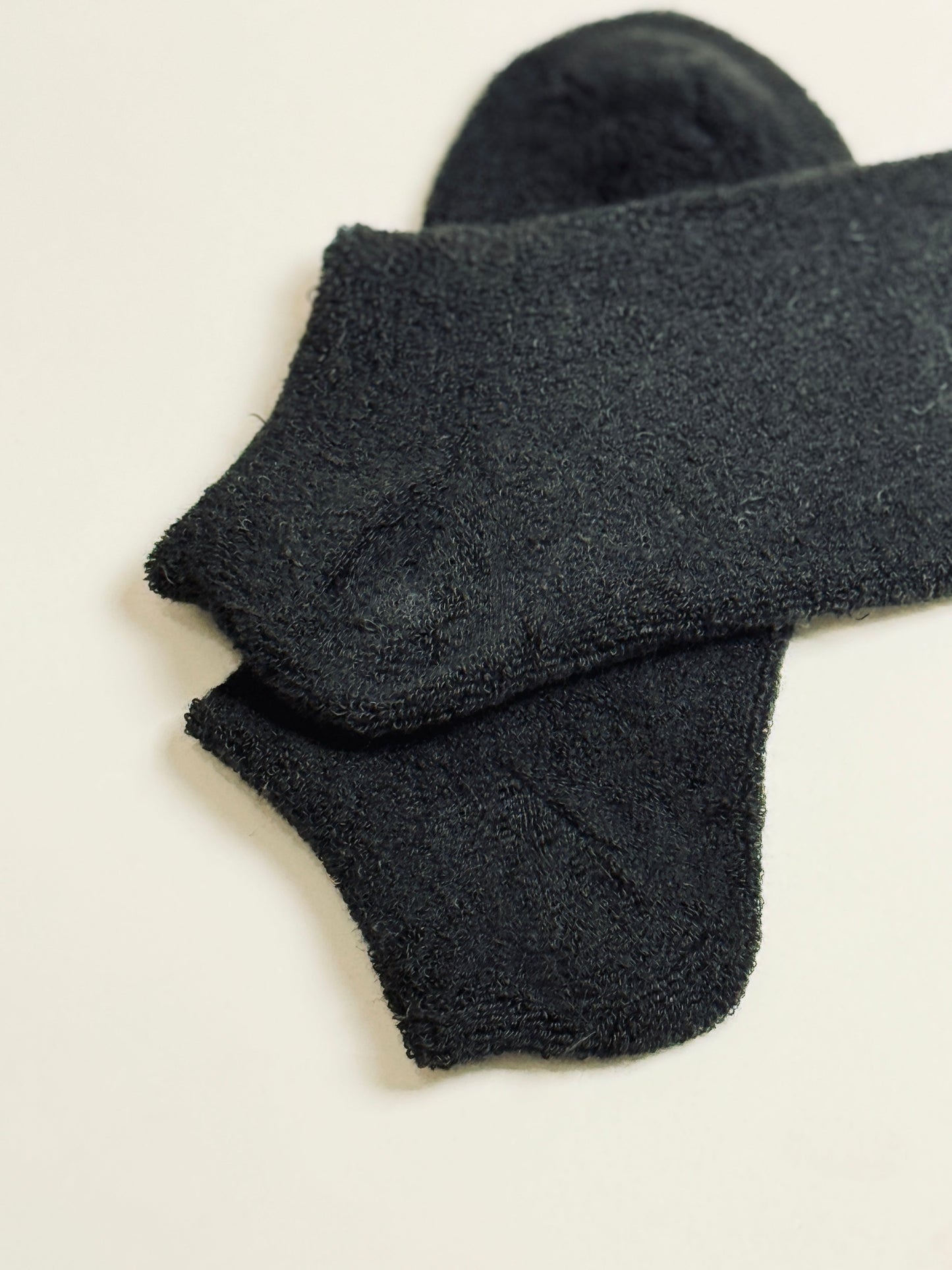 Black Wool Socks