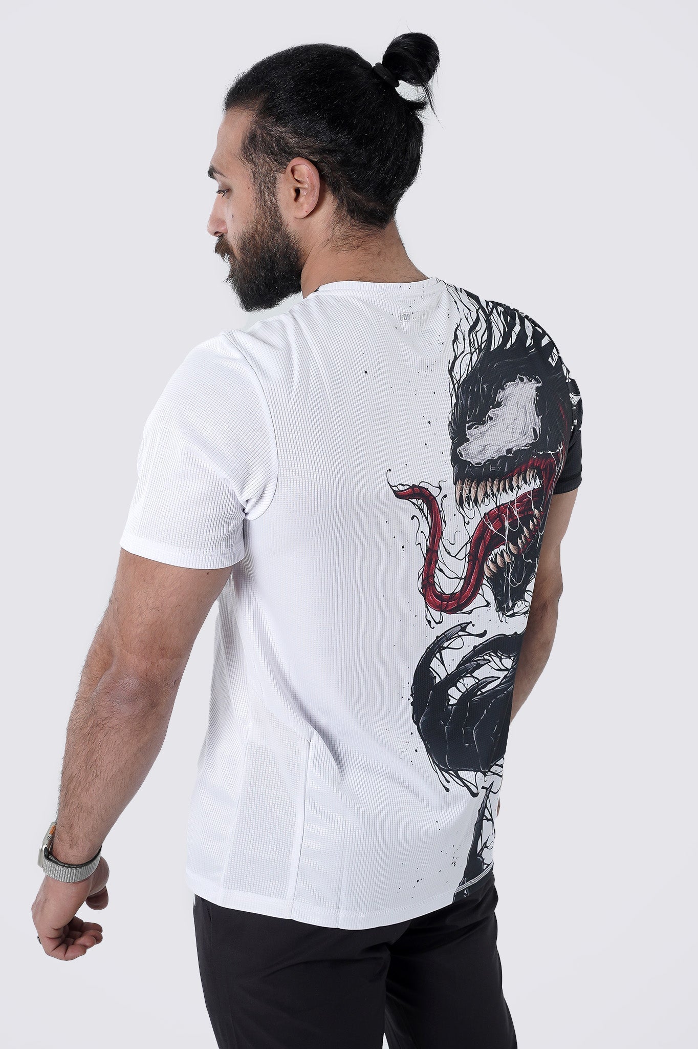 Synthetic Aggressive Venom slim T-Shirt - Multicolor