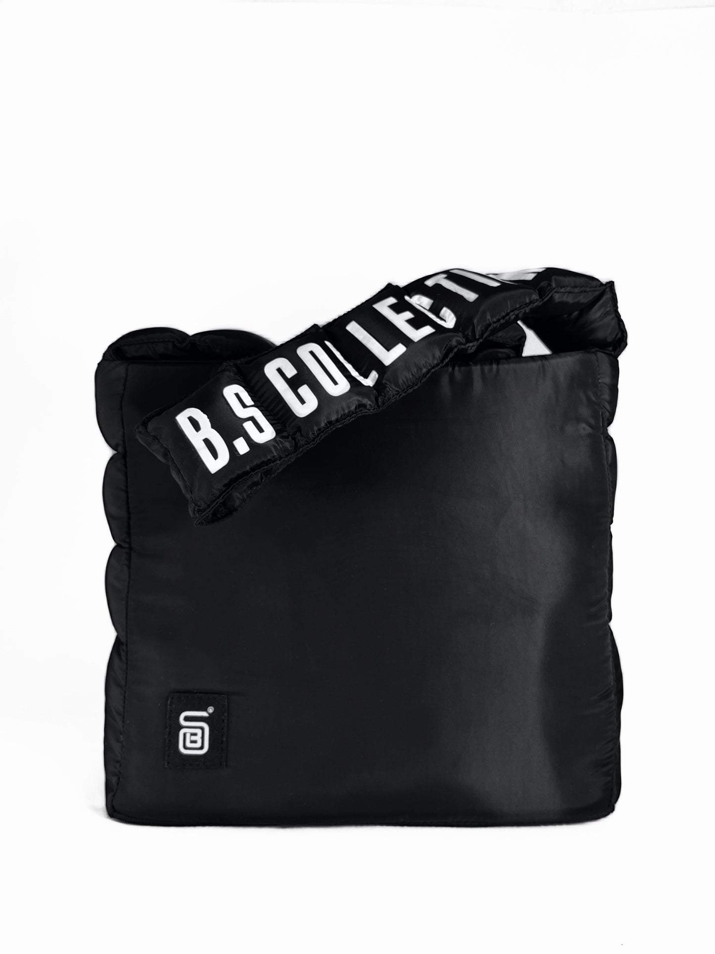 Waterproof Spanish Fabric Shoulder Bag – Black