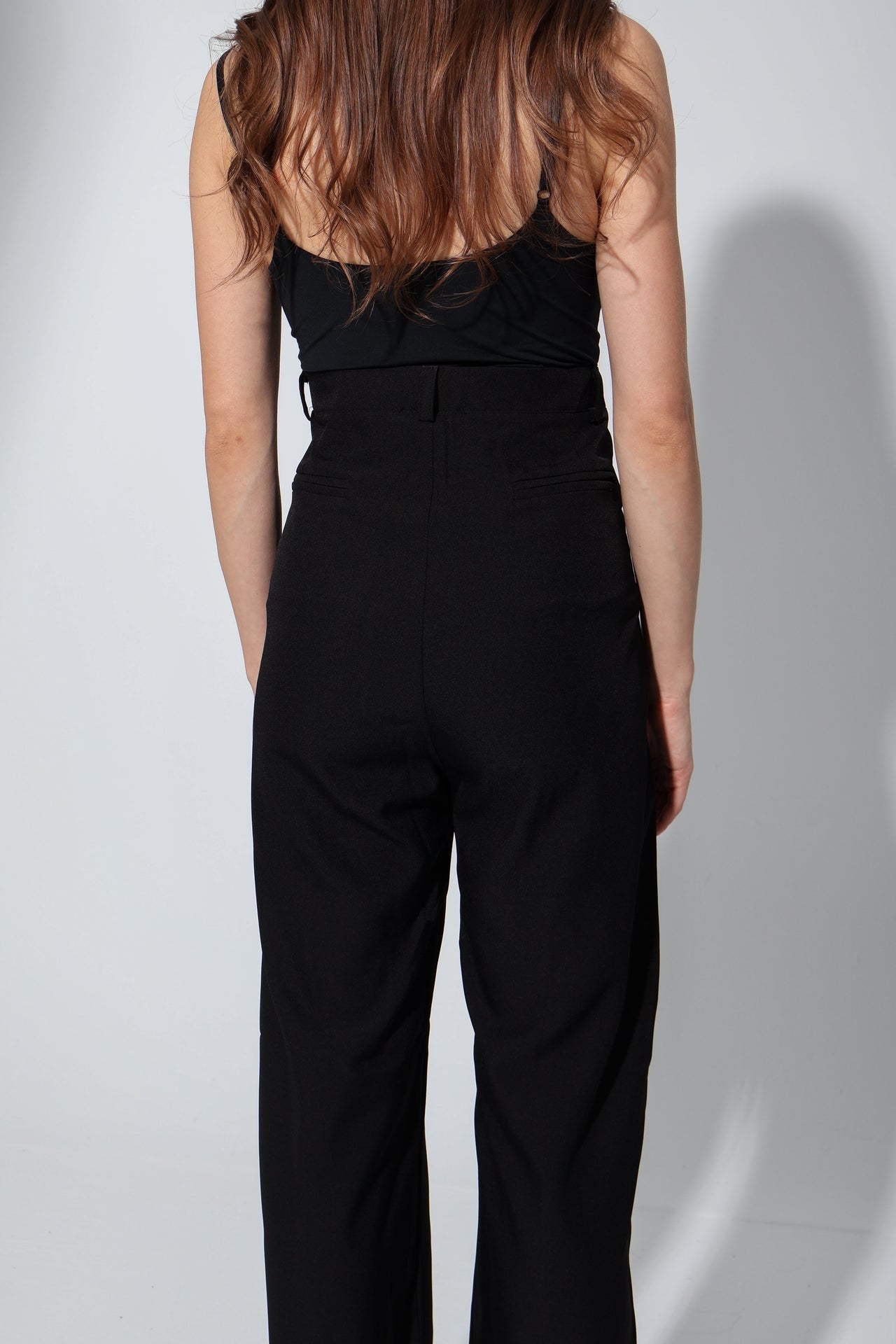 Tailored Formal Over-Belly Straight-Leg Maternity Pants