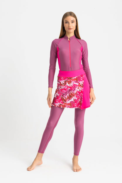 Lycra Feel Free Swimsuit - Pink