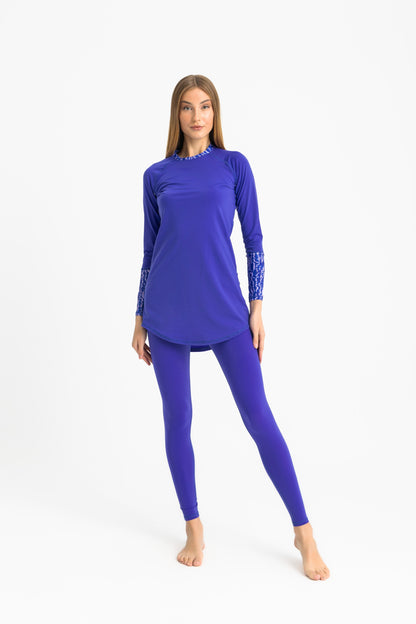 Lycra Ocean Sense Swimsuit - Blue