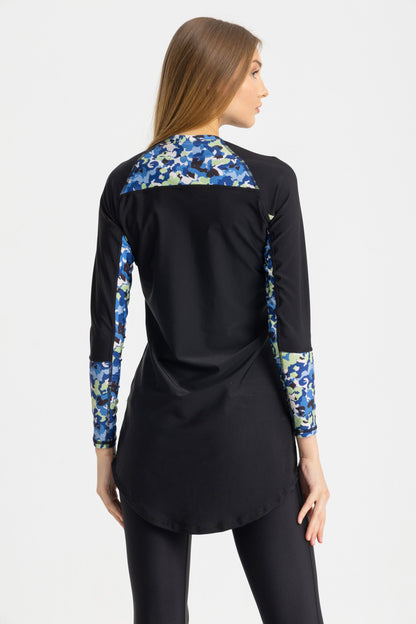 Lycra Ocean Sense Swimsuit - Black