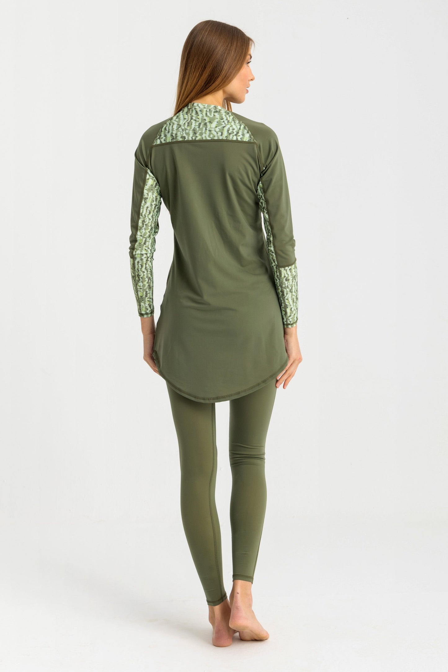 Lycra Ocean Sense Swimsuit - Olive