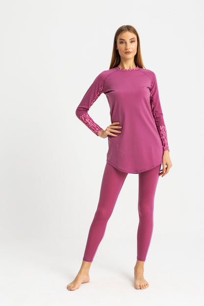 Lycra Ocean Sense Swimsuit - Pink