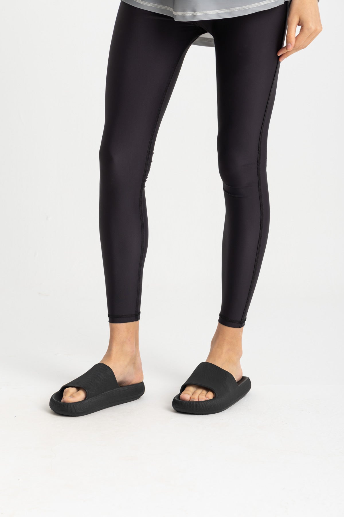 EVA Foam Beach Slides – Black