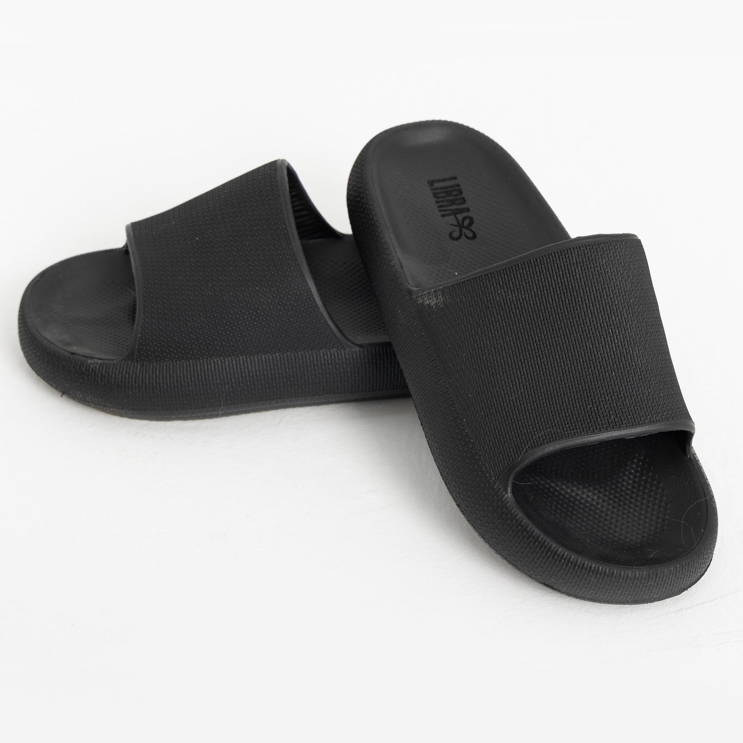 EVA Foam Beach Slides – Black