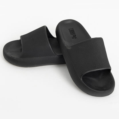 EVA Foam Beach Slides – Black