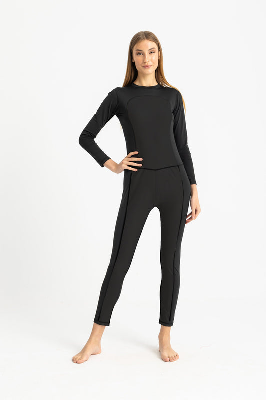 Lycra Deep Dive Suit - Black