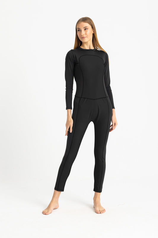 Lycra Deep Dive Suit - Black