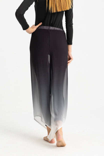 Chiffon Cover Up Pants - Multicolor